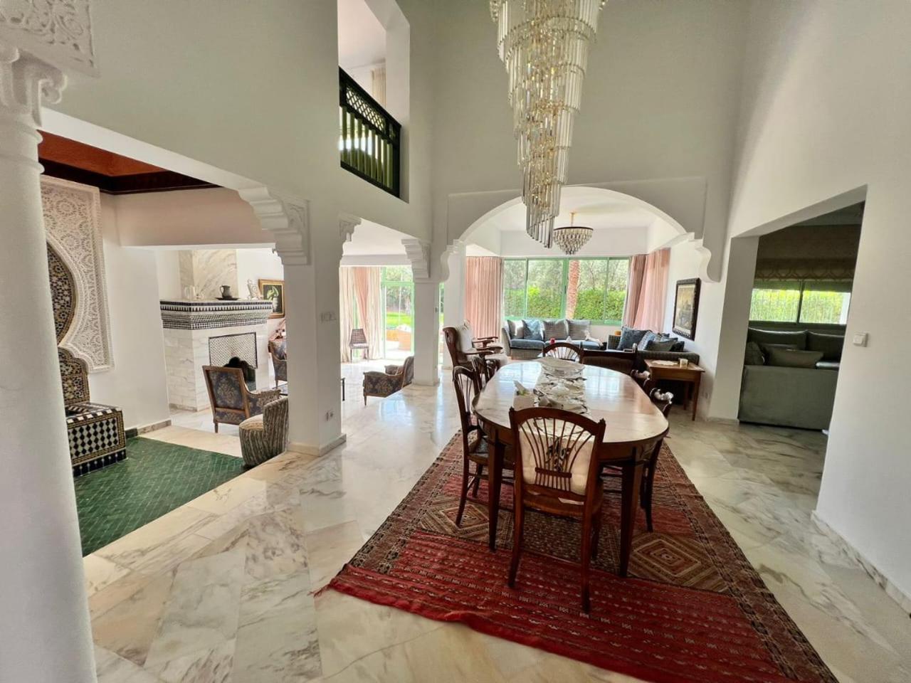 Villa Avec Piscine Privatisee A La Palmeraie Marrakesh Extérieur photo