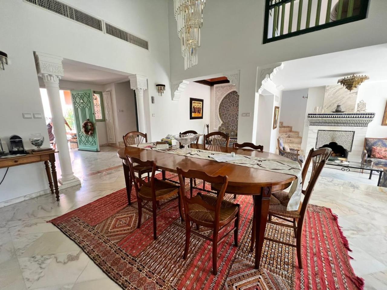 Villa Avec Piscine Privatisee A La Palmeraie Marrakesh Extérieur photo