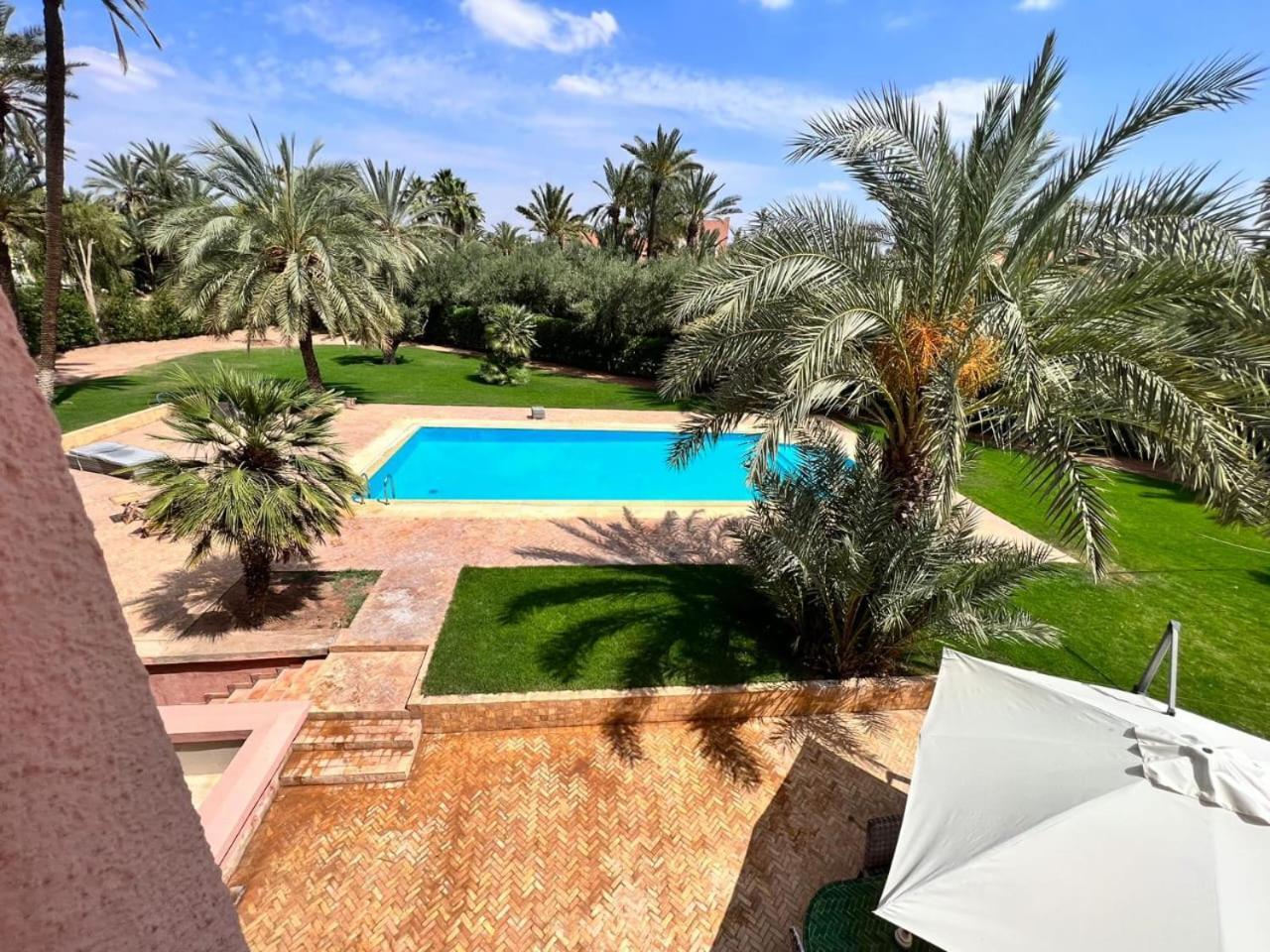 Villa Avec Piscine Privatisee A La Palmeraie Marrakesh Extérieur photo