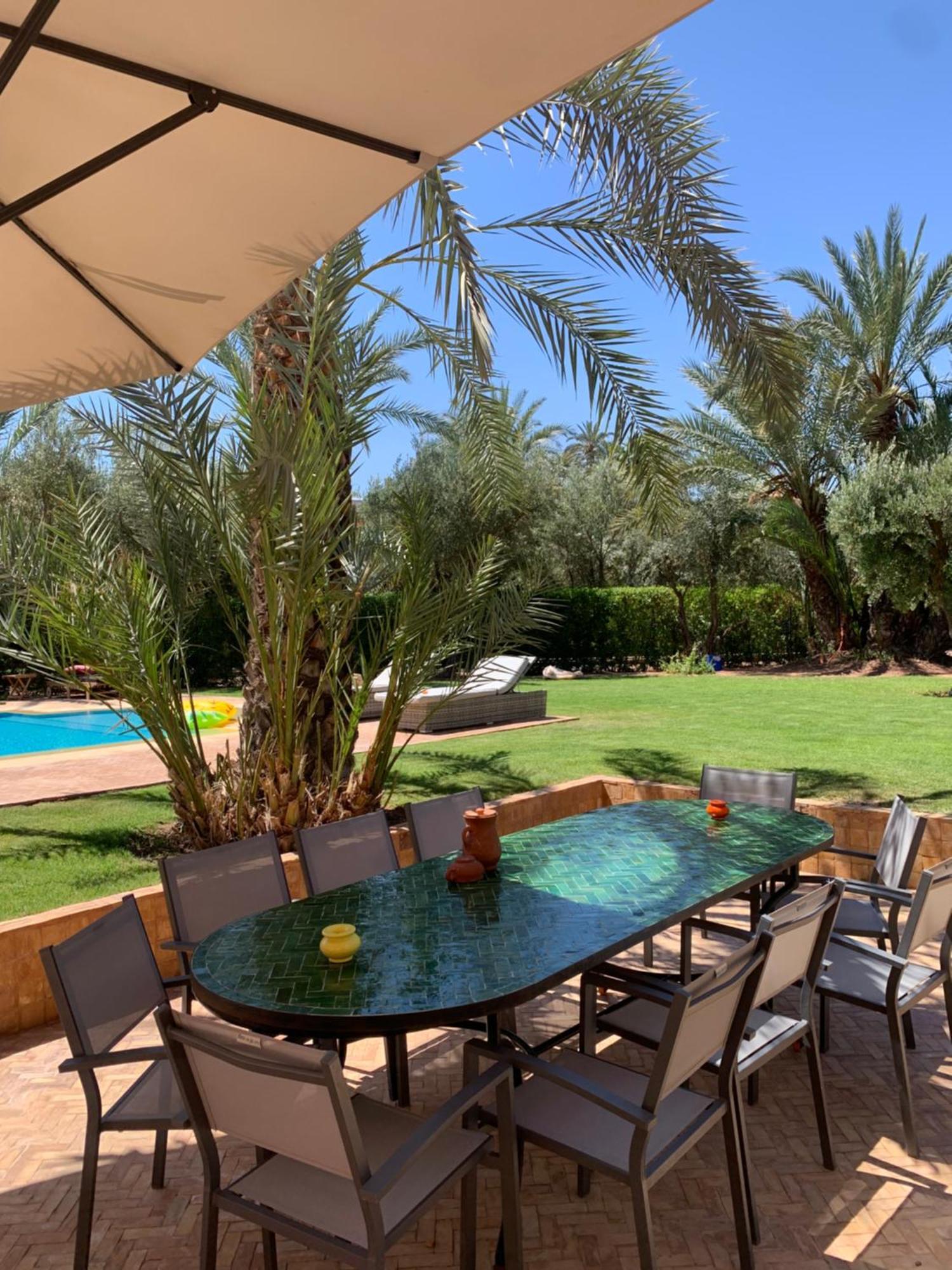 Villa Avec Piscine Privatisee A La Palmeraie Marrakesh Extérieur photo