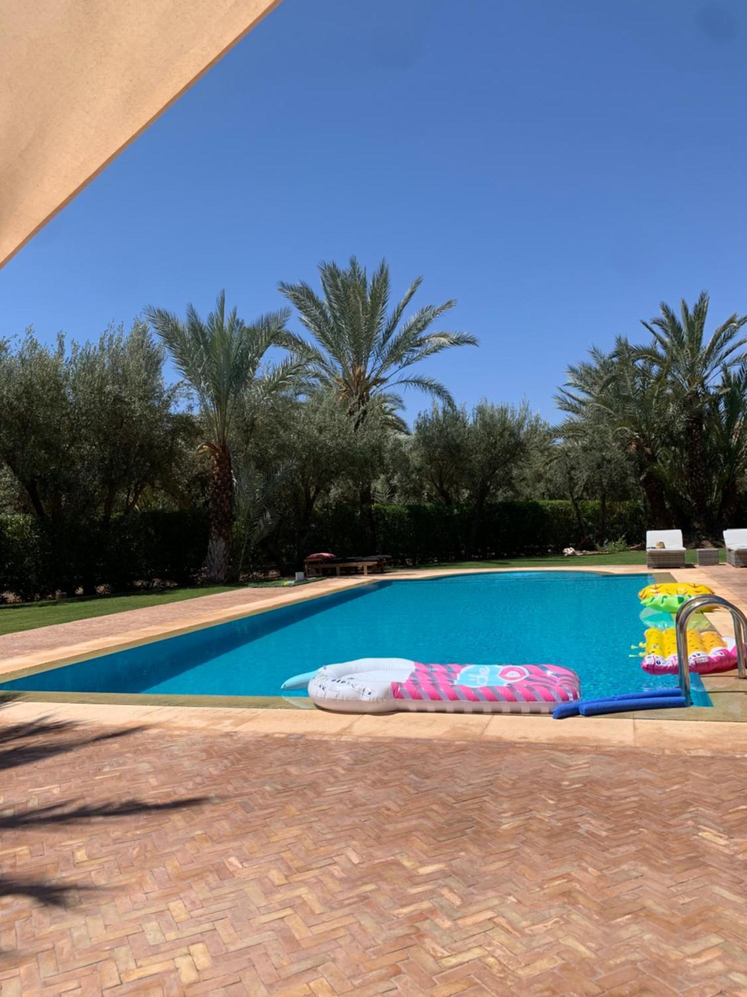 Villa Avec Piscine Privatisee A La Palmeraie Marrakesh Extérieur photo