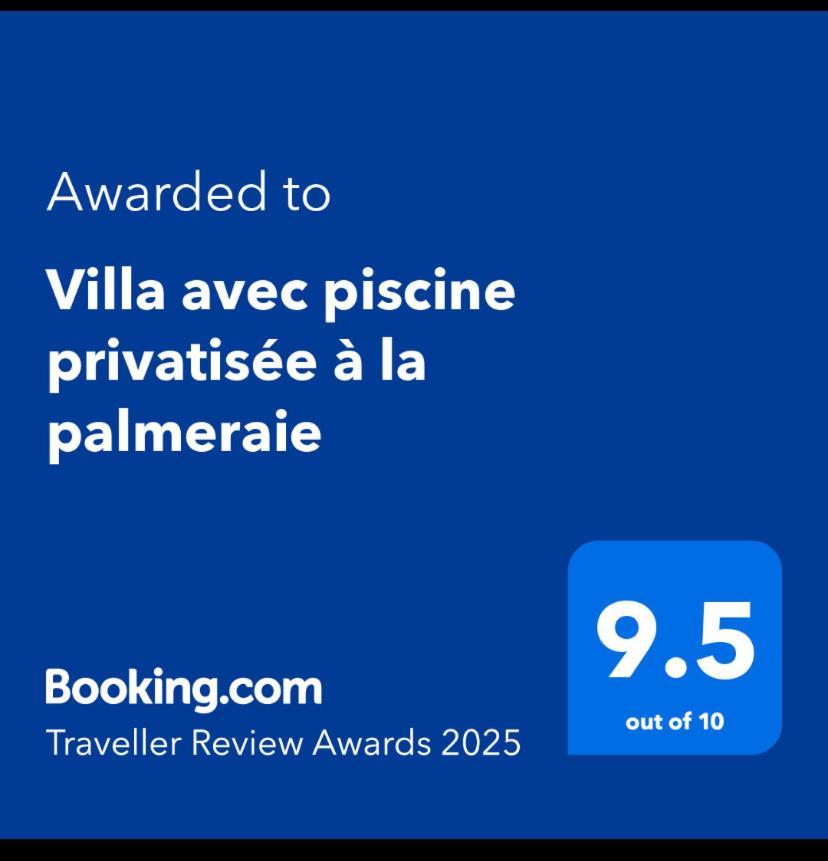 Villa Avec Piscine Privatisee A La Palmeraie Marrakesh Extérieur photo